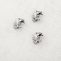Vente en gros de bijoux de piercing pour cartilage d'oreille en titane plaqué or 18 carats, motif oiseau volant, style vintage - Cadeau de mariage et de fête, accessoire de mode