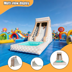 वाणिज्यिक pvc आउटडोर वयस्क विशाल <span class=keywords><strong>inflatable</strong></span> पानी स्लाइड और पिछवाड़े के बच्चों के लिए ब्लोअर पार्टी - Product Image 3