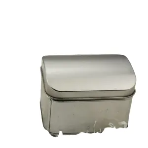 ブリキ箱食品グレード高級鈍いローラーメーカー高品質卸売カスタム石鹸箱印刷石鹸パッケージボックス