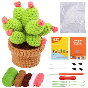 Hot Selling Crochet Kit For Beginners Adults Crochet Animal Crochet Kit For Beginners