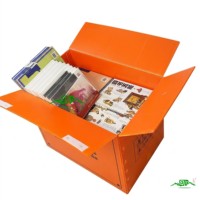 Boîtes pliables empilables personnalisées, écologiques, résistantes aux UV, en PP léger, imperméables, antistatiques, certifiées SGS, livraison rapide