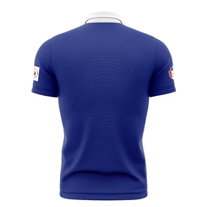 Logo personalizzato retrò <span class=keywords><strong>maglia</strong></span> da calcio Polo t-shirt da uomo retrò <span class=keywords><strong>maglia</strong></span> da calcio con colletto <span class=keywords><strong>Jacquard</strong></span> in <span class=keywords><strong>maglia</strong></span> - Product Image 2