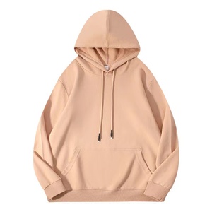 Sudadera con Capucha de Felpa de Algodón de 260g, Estilo Urbano, Color Morado, para Hombre, Personalizable con Bordado, Sudadera Gruesa para Invierno - Product Image 1