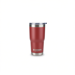 Gobelet en verre en forme de canette Hipdeer 12oz 16oz avec couvercle, vierge pour sublimation, pour bière, vin, eau, cocktails, design minimaliste - Product Image 1