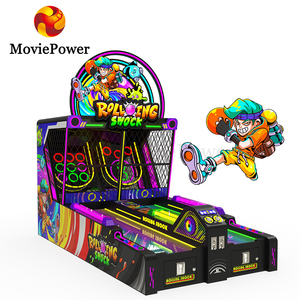 Équipement de jeu d'arcade MoviePower, nouveaux produits, design IP exclusif, machine de bowling à monnayeur avec <span class=keywords><strong>boule</strong></span> roulante à effet de choc - Product Image 5