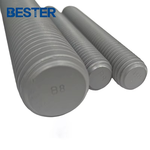 <span class=keywords><strong>ASTM</strong></span> A320 A193 B7 b7m B8 b8m B16 b16m thép hợp kim thép không gỉ Threaded Rod Stud bu lông - Product Image 2
