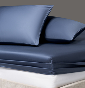 Ensemble <span class=keywords><strong>de</strong></span> literie en coton à longues fibres <span class=keywords><strong>de</strong></span> couleur unie 100% coton personnalisé drap <span class=keywords><strong>de</strong></span> <span class=keywords><strong>lit</strong></span> taie d'oreiller couvre-<span class=keywords><strong>lit</strong></span> ajusté protège-matelas - Product Image 3