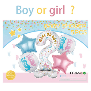 Globos <span class=keywords><strong>de</strong></span> decoración <span class=keywords><strong>de</strong></span> fiesta <span class=keywords><strong>de</strong></span> revelación <span class=keywords><strong>de</strong></span> género bebé niño o niña azul Rosa signo <span class=keywords><strong>de</strong></span> interrogación símbolo globo <span class=keywords><strong>de</strong></span> papel <span class=keywords><strong>de</strong></span> aluminio él o ella suministros <span class=keywords><strong>de</strong></span> fiesta - Product Image 2