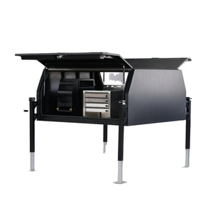 China Brand Aluminum Ute Tray with Dog <b>Box</b> <b>Tool</b> <b>Box</b> Waterproof Iron Canopy for Pickup Truck - Product Image 1