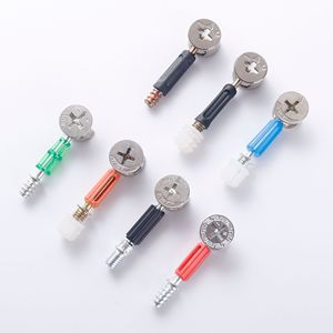 Connecteur de meubles Huaihai en alliage de zinc nickelé, pièce d'assemblage pour fixation de panneaux de bois, verrou excentrique à roue - Product Image 5