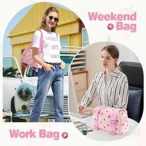 Sac de sport pour femme à motif fruité, poignée souple, léger, multifonctionnel, avec porte-tapis - Product Image 6