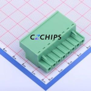KF2EDGKC-5.0-8P Plug-in Terminal Block P=5mm Connector ( Connector Type: Plug )( Construction: 1x8P )( Pitch: 5mm ) - Product Image 2