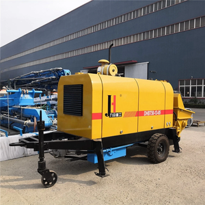 Pompe à béton diesel sur remorque DHBT50 13 55, puissante, longue portée, vente directe du fabricant JIUHE - Product Image 3