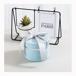 High End Custom cardboard cylinder box candle paper tube gift packaging boxes