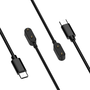<span class=keywords><strong>Cable</strong></span> de Carga Magnético Tipo C de Repuesto Negro de 1M 3.3FT para <span class=keywords><strong>Huawei</strong></span> Band 11 10 9 8 7 6 <span class=keywords><strong>Watch</strong></span> <span class=keywords><strong>Fit</strong></span> 3/2/1/Mini - Product Image 1