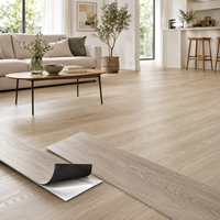 Losetas de Vinilo para Piso LVT Autoadhesivas con Textura de Piedra, Superficie Mate Resistente a los Arañazos, para Renovación del Hogar, Embalaje Personalizado del Productor