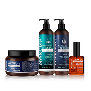 Maxipro Salon sử dụng dầu argan hữu cơ Mặt nạ tóc Biotin dầu gội và dầu xả đặt thảo dược tự nhiên dày lên bộ chăm sóc tóc - Product Image 2