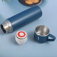 PRECIO DE FÁBRICA 17oz gradiente colorido aislado termo de lujo termo de acero inoxidable botella de agua con tapa de taza para regalo