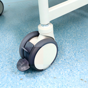 Lit d'hôpital manuel, lit d'hôpital pour soins infirmiers, lit d'hôpital réglable, lit d'hôpital à 2 manivelle, lit d'hôpital pour clinique - Product Image 5