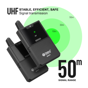 Portable Wireless Dynamic Microphone <strong>System</strong> D Debra <strong>Audio</strong> Best Professional Broadcasting <strong>Handheld</strong> Phone LED Display CE Approved - Product Image 2