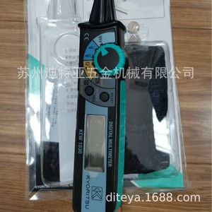 Multímetro Digital Tipo Pluma Kyoritsu KEW1030, Herramienta de Medición de Voltaje CA/CC de 600V, Corriente, Resistencia y Capacitancia - Product Image 4