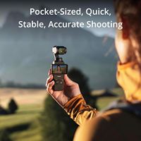 Cámara de Vlogging Osmo Pocket 3 de 3 Ejes con CMOS de 1'', Proyección Impermeable, Video HD, Gimbal Estabilizador de Mano JHD