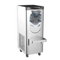 Machine à crème glacée verticale commerciale, machine à crème glacée en cône pour salon de thé au lait, table