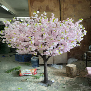 Promotion : Arbre artificiel géant de <span class=keywords><strong>cerisier</strong></span> en fleurs, taille personnalisée, fausse Sakura pour aménagement paysager de centres de villégiature, parcs, rues et places commerciales - Product Image 6