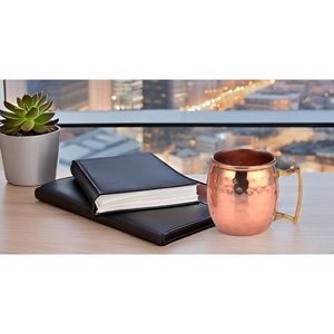 PARIJAT HANDICRAFT Verres à liqueur en cuivre de 2 onces Verres à cocktail/à vin fabriqués à la main - Product Image 4