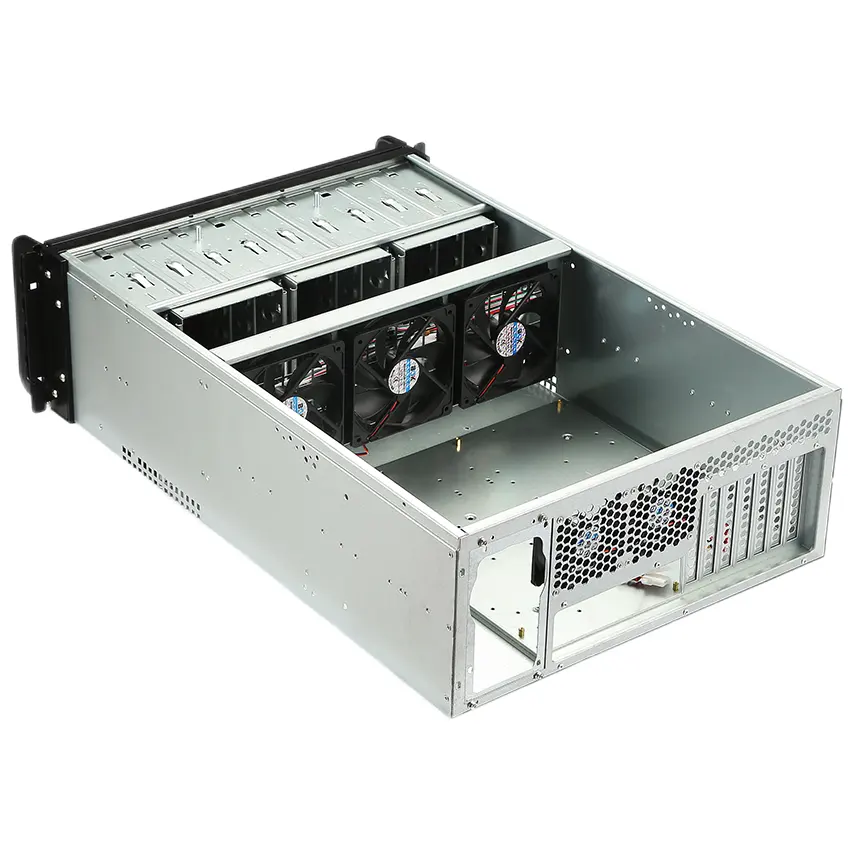 4u Rack mount Server gehäuse 4u Standard gehäuse 4U Industrie computer gehäuse IPC Rack montage Computer Server Chassis Mini Itx Gehäuse PC