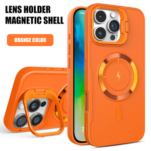 Funda para iPhone 17 Pro, con soporte oculto para la lente, magnética, de cobertura total y a prueba de golpes - Product Image 6