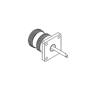 0731344510 7/16 JACK STR <span class=keywords><strong>PLANGE</strong></span> 50 OHM 4 HO - Product Image 1