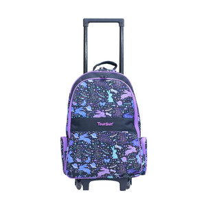 Fournitures scolaires en gros Mochila fille sac à dos enfants chariot sac d'école avec roues et poignée chariot sac à dos - Product Image 1