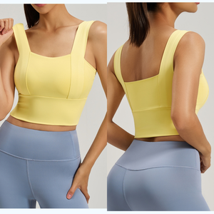 Soutien-gorge de yoga réversible respirant et absorbant les chocs haute résistance, style débardeur, pour femmes, idéal pour le sport et le fitness transfrontalier - Product Image 2