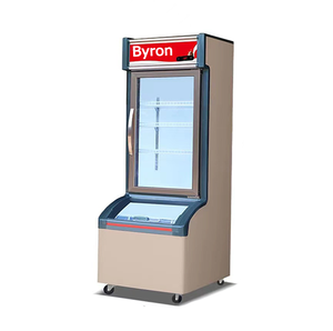 Mezzo frigorifero e mezzo congelatore per il refrigeratore dell'attrezzatura di refrigerazione del supermercato con le porte di vetro del congelatore per convenienza <span class=keywords><strong>stor</strong></span> - Product Image 1