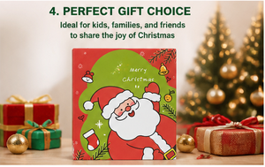 Ready to Ship Custom Christmas Advent <b>Calendar</b> Box Rigid Cardboard Empty Mystery Blind Box for Small Surprise Gift - Product Image 4