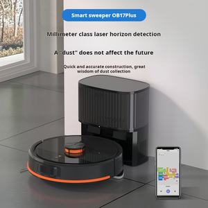 หุ่นยนต์ดูดฝุ่นแบบมีเลเซอร์นำทาง ชาร์จเองอัตโนมัติ ควบคุมผ่านแอปอัจฉริยะ พร้อมระบบสั่งงานด้วยเสียง ถูพื้นได้ทั้งแบบเปียกและแบบแห้ง สำหรับใช้ในบ้าน - Product Image 3