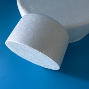 2 buah kue Styrofoam bulat Dummies Mini kue Dummy untuk jendela tampilan Dummy pernikahan latihan Dekorasi Fondant - Product Image 3