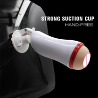 Dual-Channel Vaginal- und Anal-Masturbationsbecher, Penispumpe, Eicheltrainer, Sexspielzeug, Erotikprodukt-Maschine