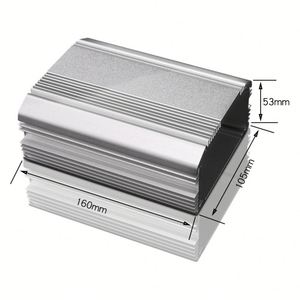 Electronics Instrument Enclosures Power Supply Bank <b>Box</b> Custom Ip54 <b>Metal</b> Battery Casing Extruded Aluminum Enclosure - Product Image 1