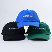 Lage profiel customisatie alle seizoenen unisex borduurlogo nieuwe outdoor katoenen hoge kwaliteit 5-delige gebogen klep pet