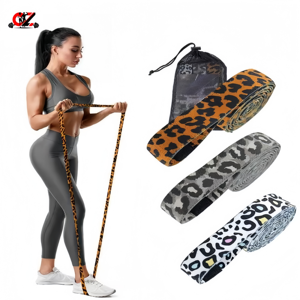 CZFIT Wholesale Adjustable Yoga Fitness Resistance <b>Band</b> Set Long Booty Hip Circle Loop Customizable Logo <b>Workout</b> <b>Bands</b> Unisex - Product Image 1