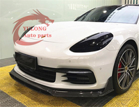Becquet de pare-chocs avant en fibre de carbone de haute qualité pour Porsche Panamera 971 2017-2019