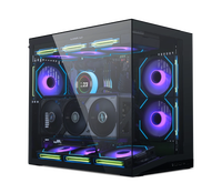 LianLi O11 DYNAMIC MINI V2 ATX-Sized Case 400mm Long GPU Compatible Gaming Computer Towers for Motherboard Compatible with ATX