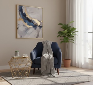 โต๊ะกาแฟทองเหลืองสไตล์โมเดิร์นสั่งทำพิเศษ พร้อมโครงทองเหลืองแท้ ทนทาน เหมาะสำหรับใช้ในบ้าน สำนักงาน และเชิงพาณิชย์ - Product Image 2