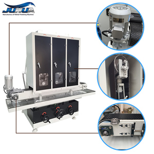 Máquina Automática para Desbarbar y Lijar Chapa Metálica - Cinta Transportadora Industrial Húmeda/Seca para Preparación de Superficies - Product Image 4
