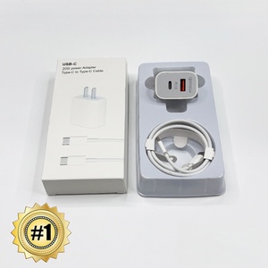 Chargeur <span class=keywords><strong>de</strong></span> téléphone prix usine adaptateur Cube 20W adaptateur secteur USB-C PD charge rapide chargeur <span class=keywords><strong>de</strong></span> type C pour <span class=keywords><strong>iPhone</strong></span> 16 15 14 - Product Image 1