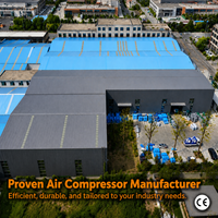 Compresseur d'air à micro-vis avancé 7,5 kW 13 bars avec moteur haute efficacité pour fonctionnement continu