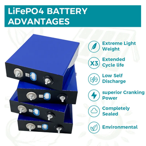 Pengiriman Cepat Ukraina Grade A 3.2V 280Ah LiFePO4 Sampel Kecil DDP Door to Door Sel Surya DIY Off-grid - Product Image 3