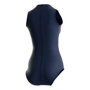 Maillot de bain une pièce professionnel pour femme avec résistance avancée au chlore et design aérodynamique pour une efficacité de natation maximale - Product Image 4
